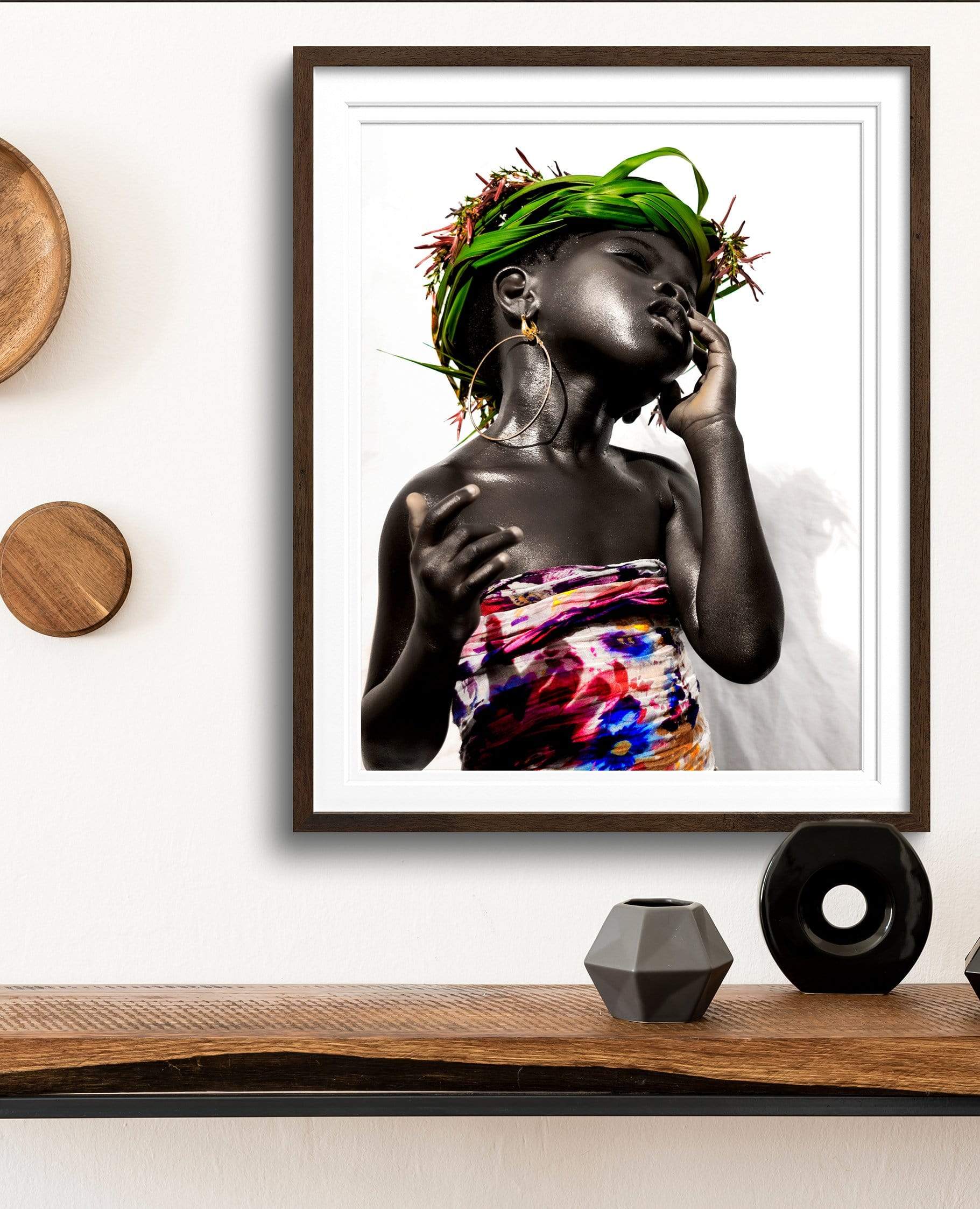 Contemporary Black Art Photography  African Photography Wall Art - Ivhu Art