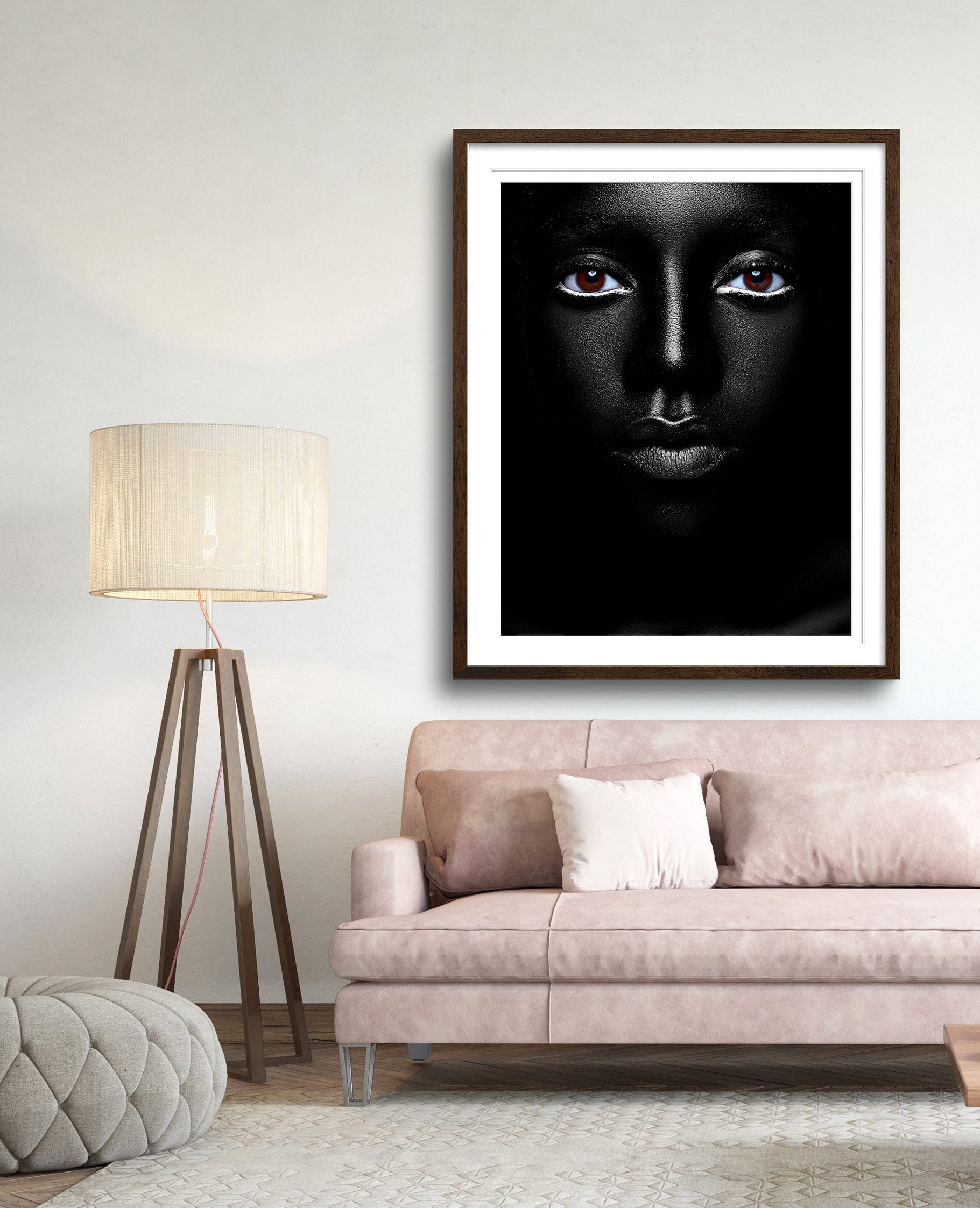 Contemporary Black Art  African and Black Culture Wall Paintings - Ivhu Art